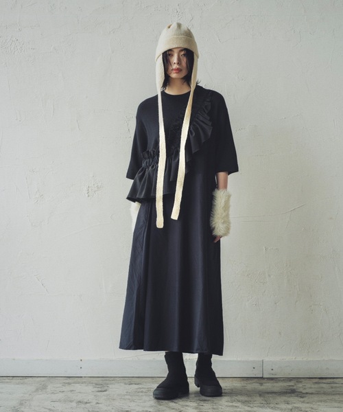 ORIENT MILLINERY ニット帽 ニットキャップ LONG WINTER レディース