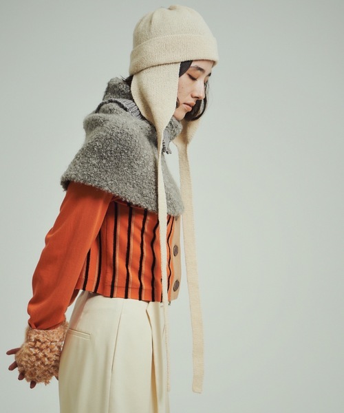 ORIENT MILLINERY ニット帽 ニットキャップ LONG WINTER レディース