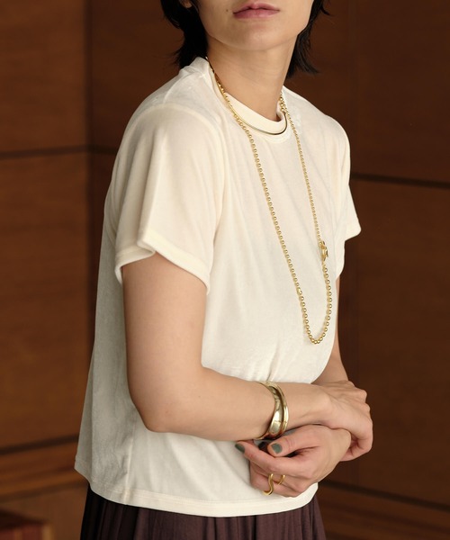 Mia tシャツ ベロアTシャツ レディース : ZOZOTOWN Yahoo!店 - 通販