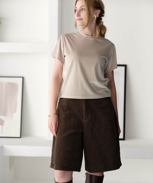 Mia tシャツ ベロアTシャツ レディース : ZOZOTOWN Yahoo!店 - 通販