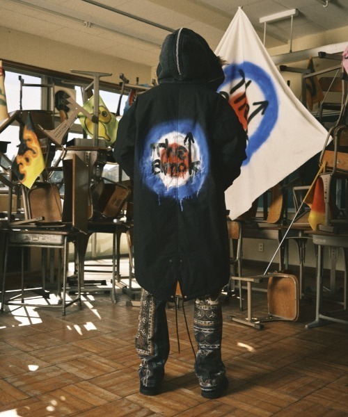 amok コート ジャケット /アモク/GUERNIKA MILITARY COAT メンズ