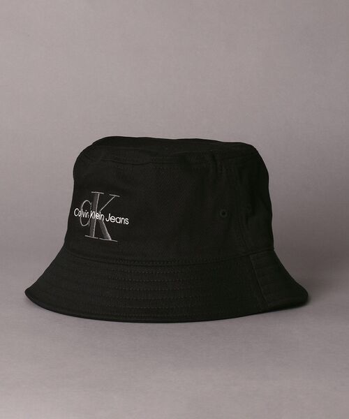 カルバンクライン   モノグラム バケットハット Calvin Klein 帽子 ハット モノグラムロゴバケットハット メンズ