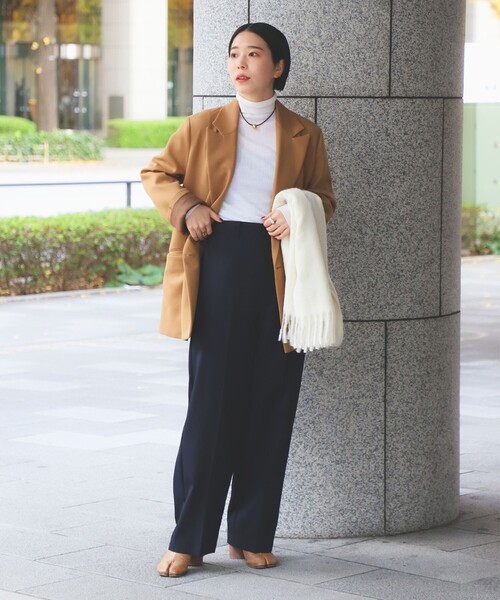 Demi-Luxe BEAMS スラックス パンツ 「1/16再値下げ」ハードギャバジン 