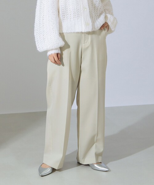 Demi-Luxe BEAMS スラックス パンツ 「1/16再値下げ」ハードギャバジン 