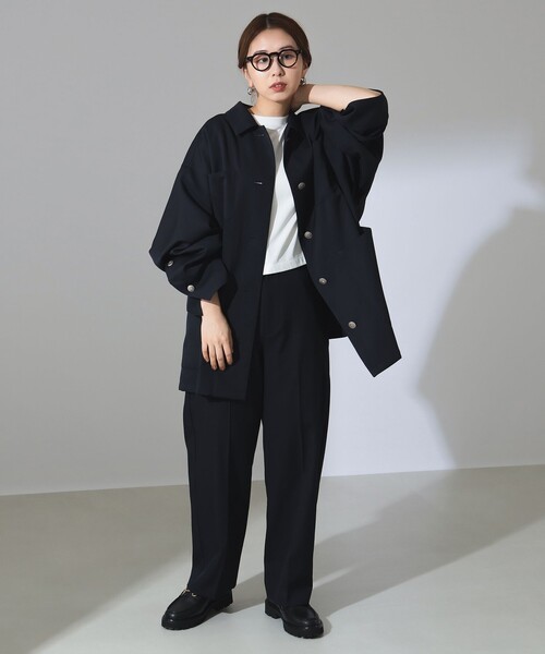 Demi-Luxe BEAMS スラックス パンツ 「1/16再値下げ」ハードギャバジン 