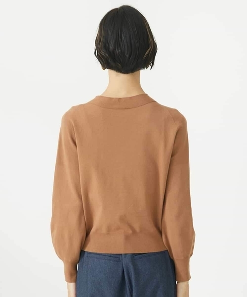 ニット セーター ホールガーメント(R)ボトルネックニット レディース MICHEL KLEIN ニット セーター ホールガーメント(R)ボトルネック