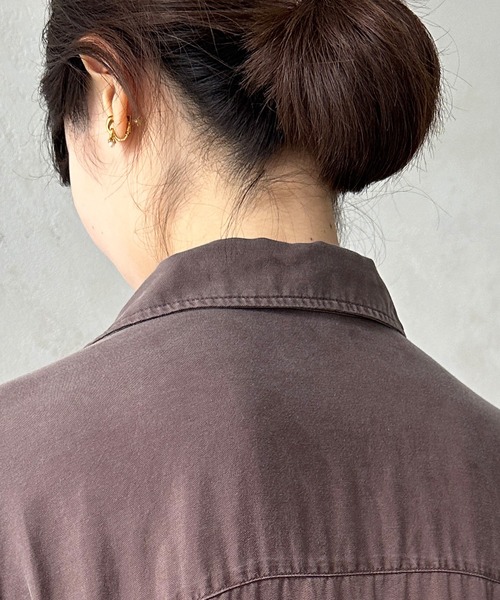 DouDou ワンピース テンセルロングシャツドレス : ZOZOTOWN DouDou ワンピース テンセルロングシャツドレス : ZOZOTOWN