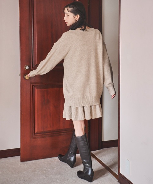 31 Sons de mode ワンピース ロングカーデセットミニワンピース
