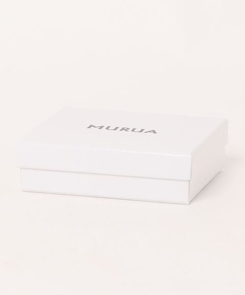 MURUA 財布 「WEB限定商品」muエンボスマイクロミニ財布 三