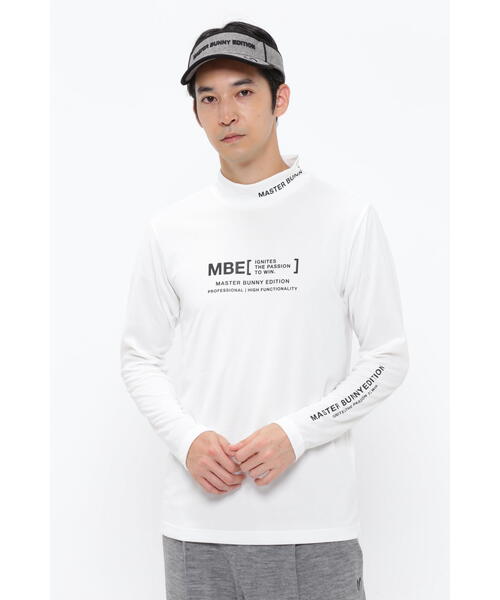 マスターバニーエディション ベアカノコ モックネックtシャツ グリーン系 1 MASTER BUNNY EDITION tシャツ 「MASTER EDITION」ナイロンベア