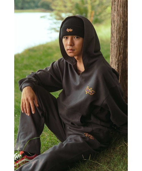 SPLR パーカー フーディー｜Crayon Logo Embroidery Hoodie｜SPLR