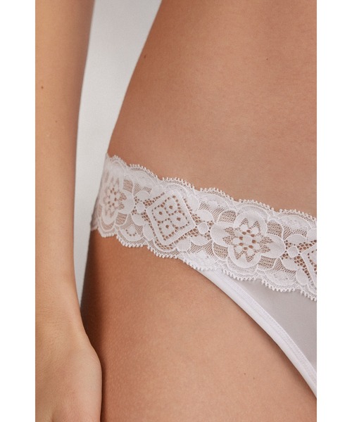 Intimissimi ショーツ レース＆マイクロファイバー エイティーズ