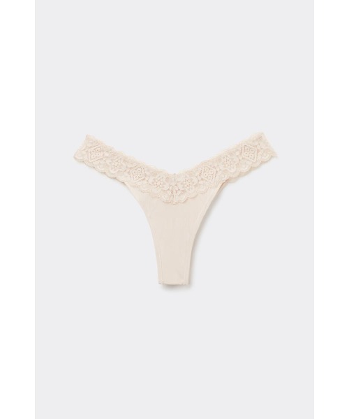Intimissimi ショーツ レース＆マイクロファイバー エイティーズ