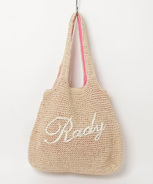 Rady ビジュー かごバッグ レディース ベージュ レディース 鞄 バッグ 茶 Rady ビジュー かごバッグ レディース ベージュ レディース 鞄