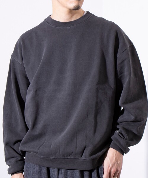 SCREEN STARS × WAIPER ブラック トレーナー aw2422-427wp_3.jpg