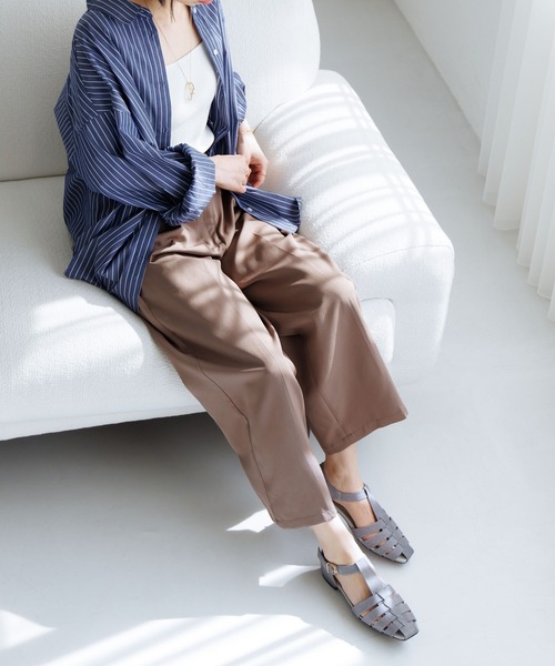 HIMIKO サンダル 夏 「Made in Japan」「HIMIKO」ソフトスクエアトゥ