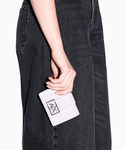 ARMANI EXCHANGE ミニ 二つ折り 二つ折り財布 財布 「A|X アルマーニ