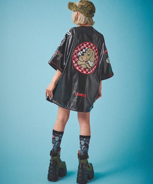 トップス GALFY GALFY tシャツ GALFY-チカーノがるTee メンズ レディース