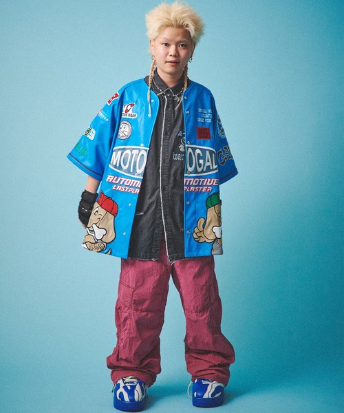 トップス GALFY GALFY シャツ 「GALFY/ガルフィー」レーシングシャツ メンズ