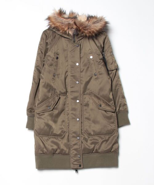 DIESEL（ディーゼル） コート - グリーン メンズ : ZOZOTOWN Yahoo!店