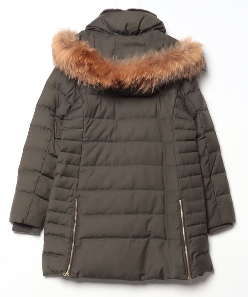 RUIRUE BOUTIQUE フォックスファービッグシルエットダウンコート | Fox