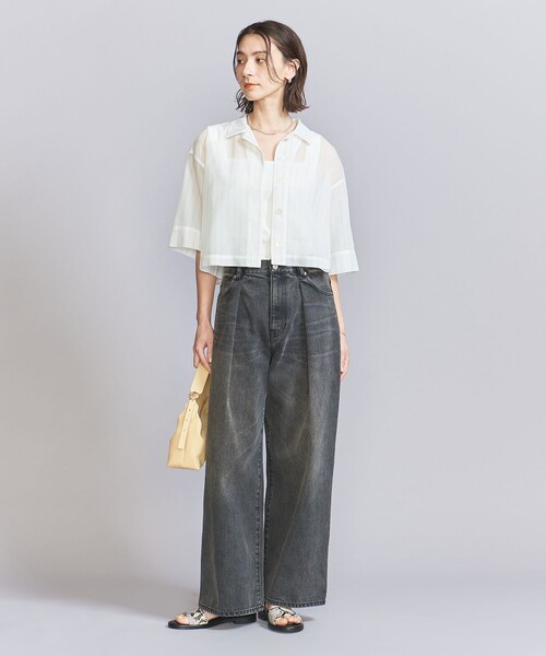 BEAUTY＆YOUTH UNITED ARROWS ブラウス シャツ ポリエステル