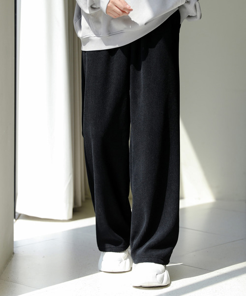 「neos」 「enjouemen」コーデュロイパンツ LARGE アイボリー メンズ_画像8