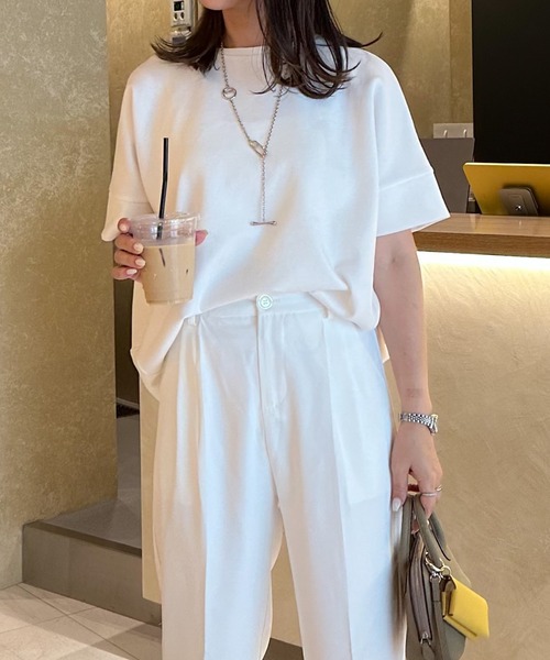 Emma Taylor tシャツ ライトダンボールコクーンフォルムプル