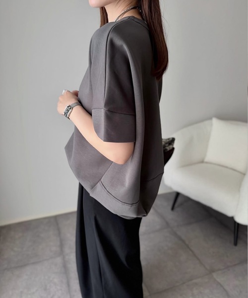 Emma Taylor（エマテイラー） tシャツ 半袖 「二の腕をしっかりカバー