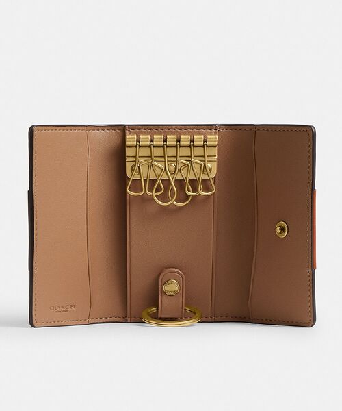 COACH エッセンシャル6リングキーケース COACH｜【公式】エッセンシャル 6 リング キー ケース | Rakuten