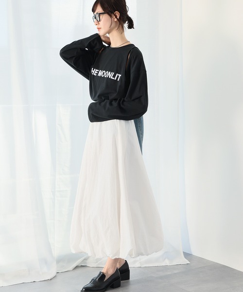 Ampirula スカート タフタバルーンロングスカート : ZOZOTOWN Yahoo!店