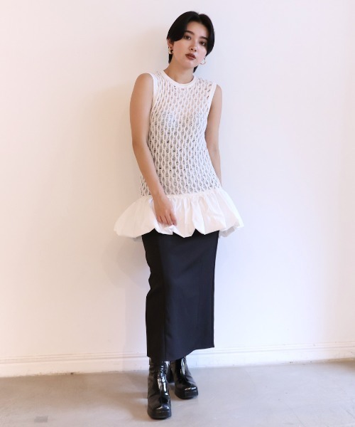 HONEY MI HONEY（ハニーミーハニー） ニット セーター taffeta balloon