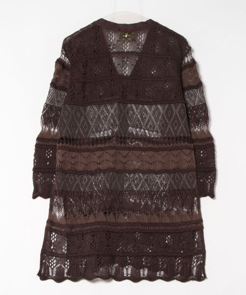 ODAKHA（オダカ） カーディガン ODAKHA / crazy lace knit cardigan