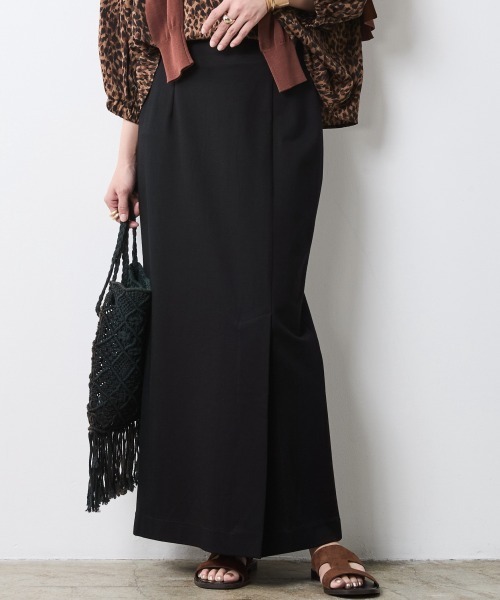 CHIC STYLE（シックスタイル） ロング スカート 夏 カットソーマキシ