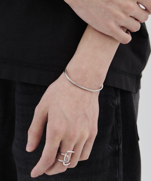 ARIZONA シンプルバングル 金属製 WYZ バングル 「 金属アレルギー対応 」simple bangle / シンプル