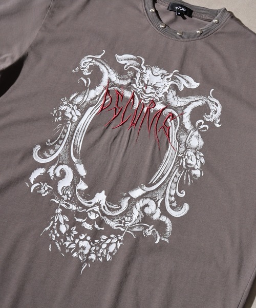 RE730 tシャツ Rock Studs Short Sleeve T-Shirt / ロックなスタッズ