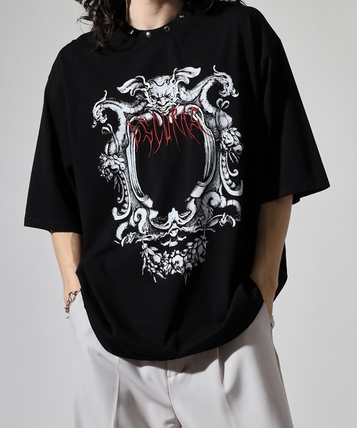 RE730 tシャツ Rock Studs Short Sleeve T-Shirt / ロックなスタッズ