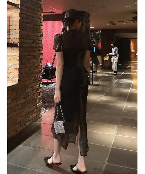 Darich（ダーリッチ） ワンピース シアーマーメイドレディロング