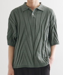 セーター ニット ジャカードニットポロ メンズ｜ZOZOTOWN Yahoo!店