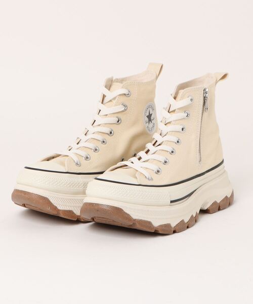 コンバース ハイカットスニーカー　24cm アイボリー CONVERSE ALL STAR（コンバースオールスター）の「【CONVERSE