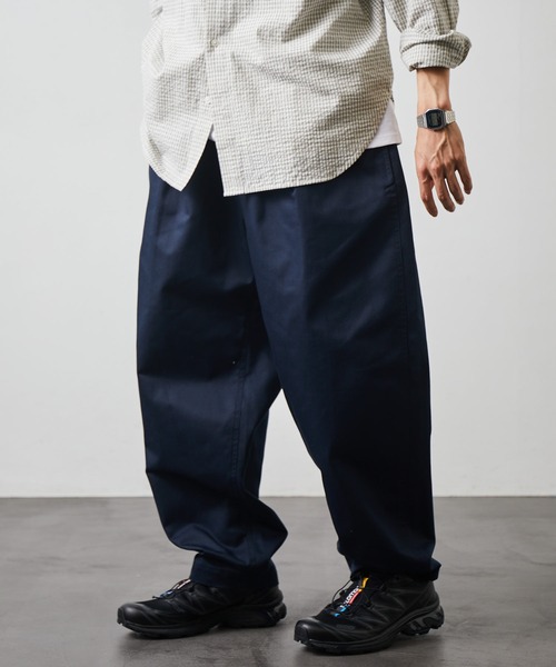 FREAK'S STORE チノパン 限定展開 ワイドシルエット テーパード