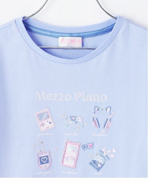 mezzo piano tシャツ ゲームアイコン 半袖Tシャツ キッズ 子供服
