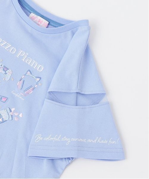 メゾピアノ新品新作タグ付きゲームアイコン　半袖Tシャツ140 mezzo piano - メゾピアノ新品新作タグ付きゲームアイコン 半袖T
