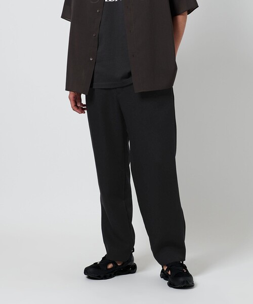 パンツ オックス TR 1プリーツ  カーム テーパード パンツ メンズ | BEAUTY＆YOUTH UNITED ARROWS