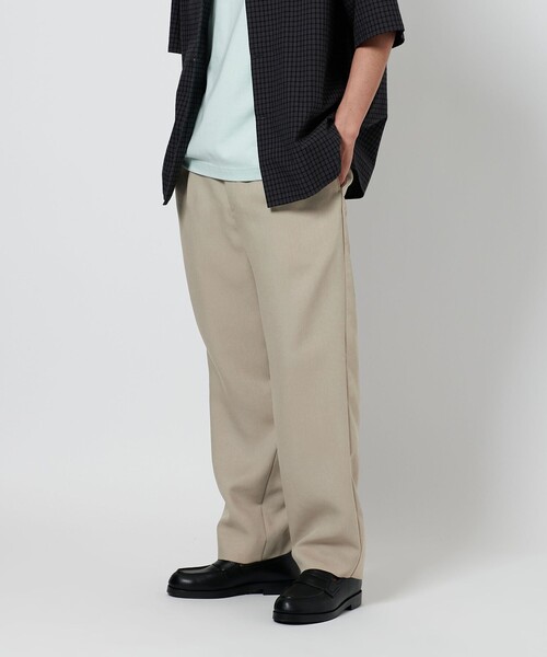 パンツ オックス TR 1プリーツ  カーム テーパード パンツ メンズ | BEAUTY＆YOUTH UNITED ARROWS | 10