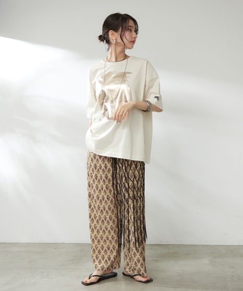 ■専用■美品 デプレ トゥモローランド 2,3万円 総柄イージーパンツ Remind me and forever パンツ 「WEB限定」総柄レーヨンイージー