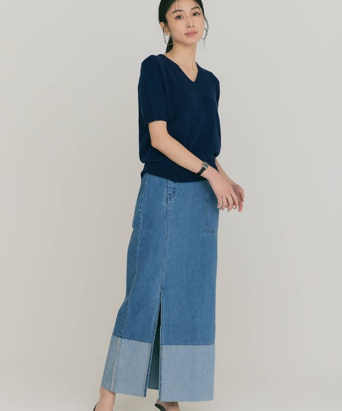 BULE×PALANG ロングデニムスカート　Mサイズ BULE×PALANG ロングデニムスカート Mサイズ