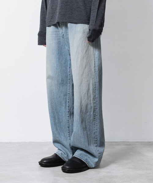 ATTACHMENT（アタッチメント） ワイドパンツ ジーンズ 11OZデニム