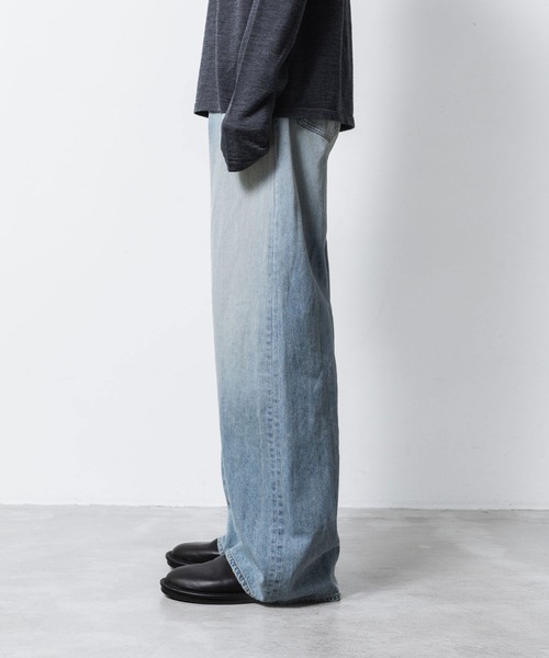 ATTACHMENT（アタッチメント） ワイドパンツ ジーンズ 11OZデニム