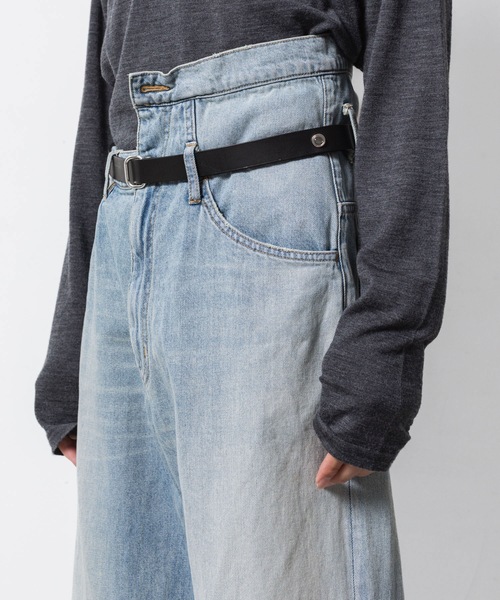 ATTACHMENT（アタッチメント） ワイドパンツ ジーンズ 11OZデニム
